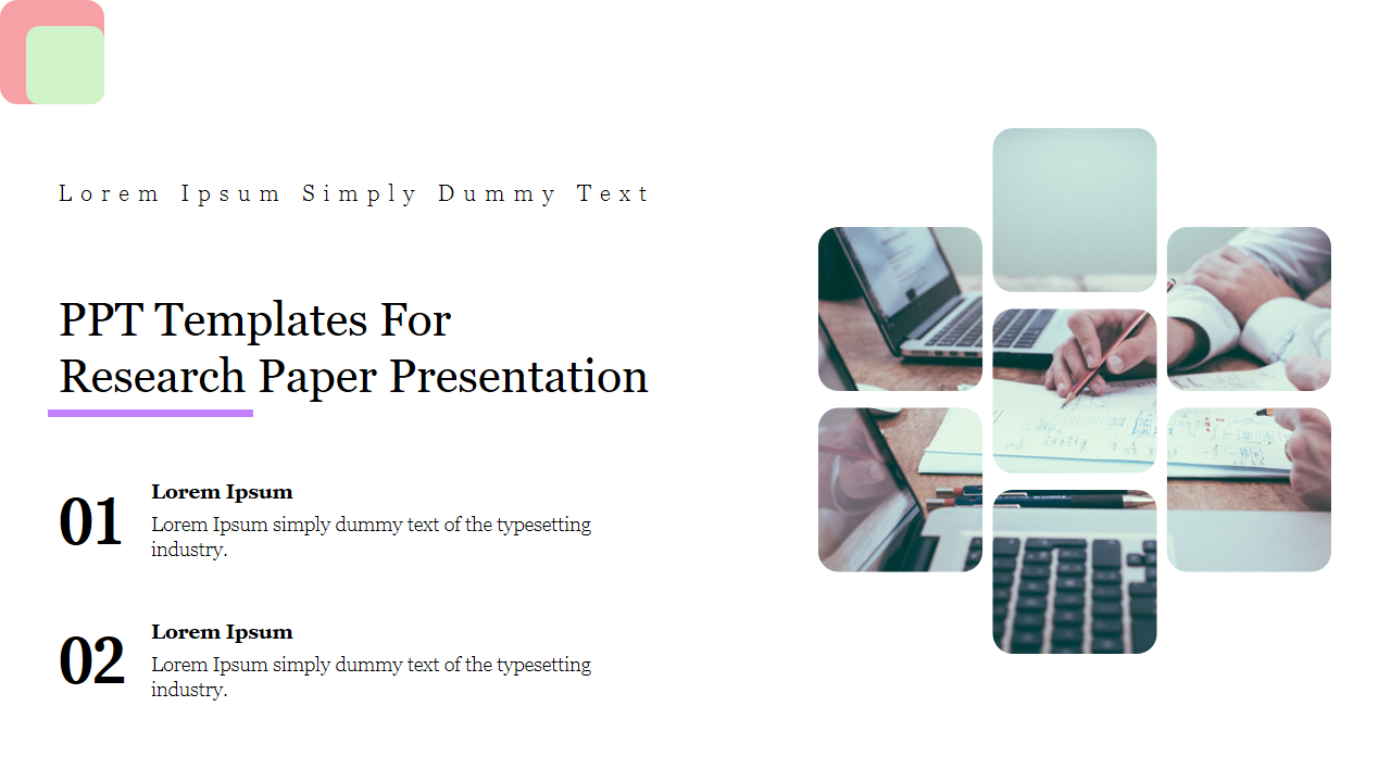 Free PPT Templates For Research Paper Presentation